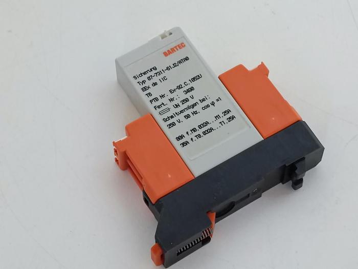 2 Stück Modex Ex Sicherungen, 0,315A, 07-7311-61J2ATA0, AC250V, 129203, Bartec neu