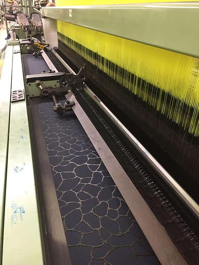 Gebraucht 01 used Sulzer Projectile Looms P7200 S 330 N6JK incl. Jacquardmachine incl. Sulzer Spare Parts package