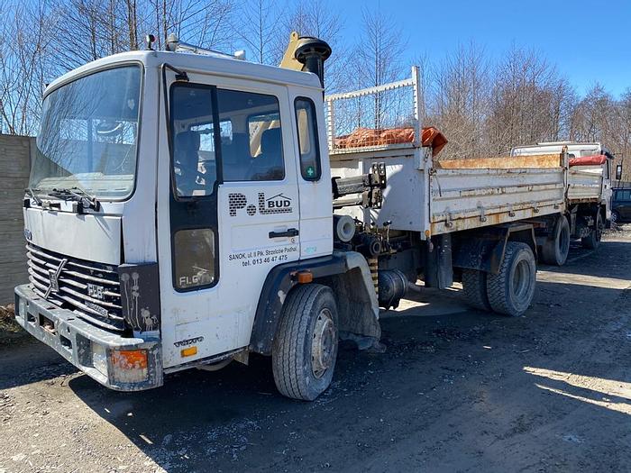 Gebruikt 1987 VOLVO FL6.11 kipper /crane