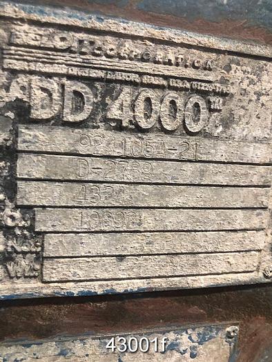 Used Beloit Jones DD4000  4324, 24" Disc Refiner #43001