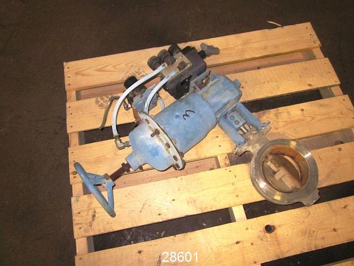 Used Neles Jamesbury 815W-11-3600-TT 6" Butterfly Control Valve #28601