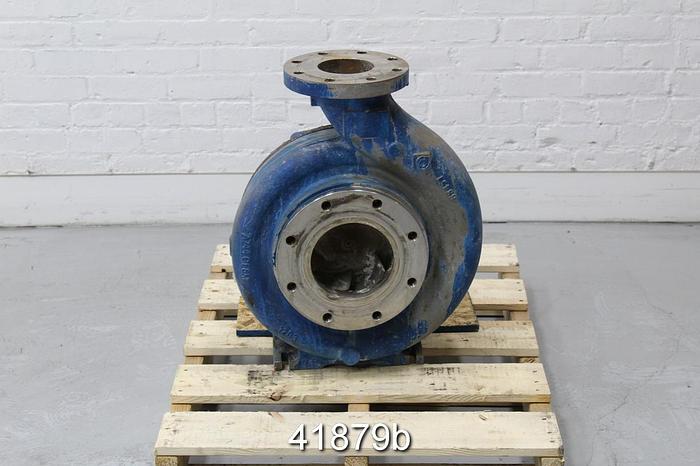 Used Goulds 3196 4x6x13 Pump, SS Casing, 6-Vane SS Impeller #41879
