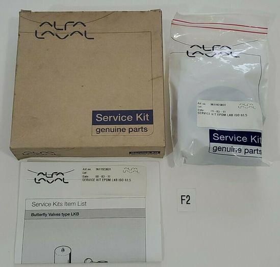 *NEW* ALFA LAVAL 9611923031 SERVICE KIT 2.5" EPDM LKB ISO 63.5 MM + WARRANTY!