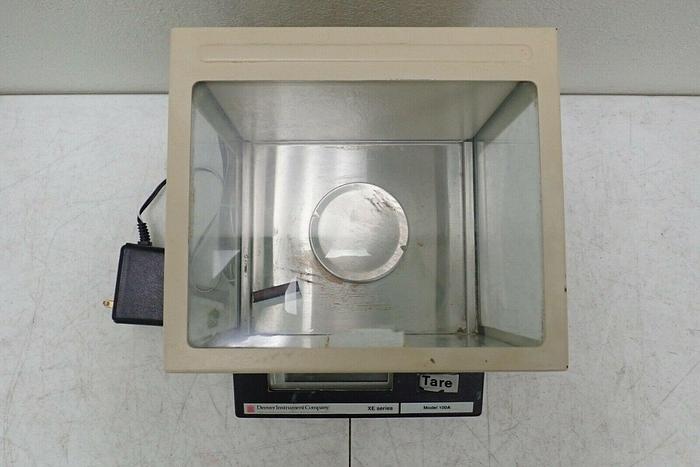 Used Denver Instrument Company Model 100A XE Series Laboratory Balance Scale