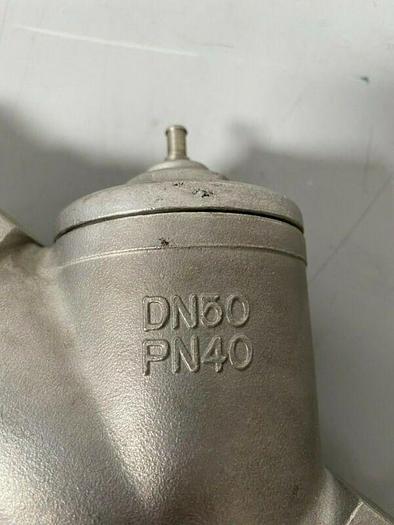 Used Stainless Steel Valve System w/ 1/8" & 2" Hose Fitting