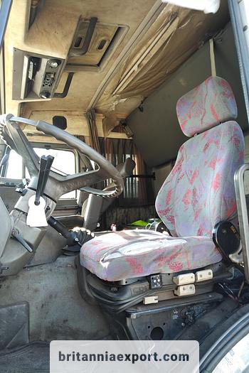 Used 1990 Iveco Turbostar 190-36 6X2 flatbed truck.