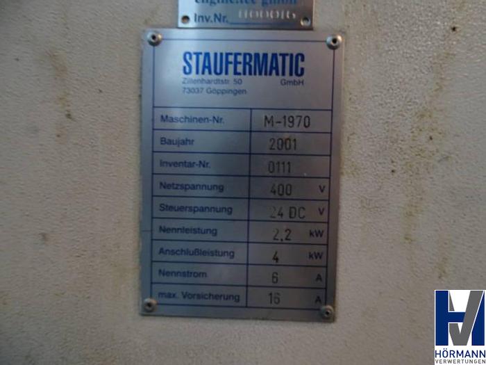 Gebraucht 2001 Montagemaschine Staufermatic
