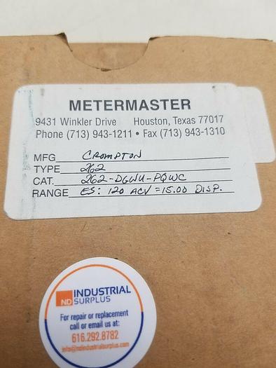 METERMASTER 262-DGWU-PQWC