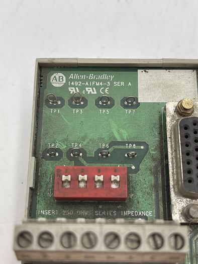 Used Allen-Bradley 1492-AIFM4-3 Ser A