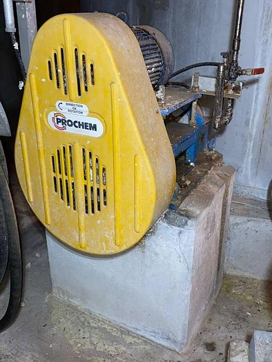 Used APACHE 12'DIA. X 14HIGH T-316L SS TANK PROCHEM 5HP