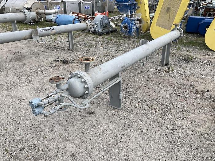 Used GEA FES Inc. approximately 120 square foot shell and tube heat exchanger