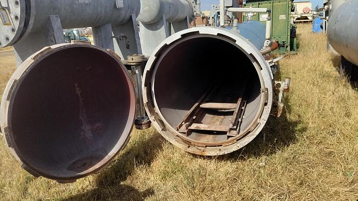 Used Autoclave, 36" X 17', C/st, 150 PSI, Matthews Steel #S744259