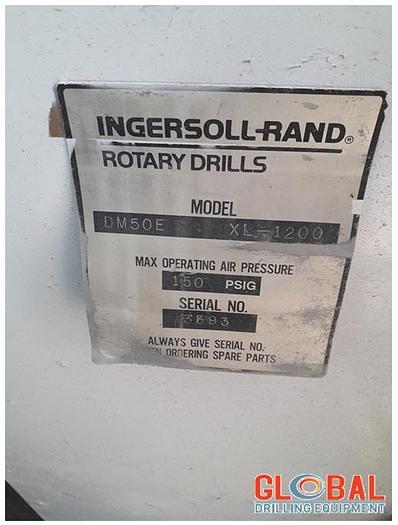 Used Item 0709 : 1991 Ingersoll-Rand DM50E XL 1200 Crawler Blasthole Drill Rig – SOLD