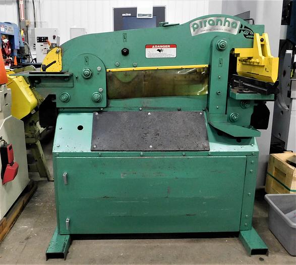 Used Piranha P50 Hydraulic Ironworker P50