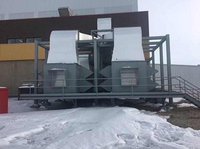 Used Two Emerson HVAC 60 ton AHU