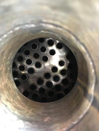 Used Used Southern Heat Exchanger Corp.  Approximately 289 sq ft. 316L stainless steel shell and tube heat exchanger