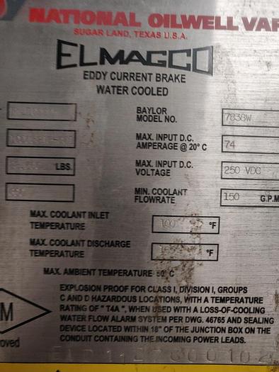 Refurbished 2013 Elmagco  7838W