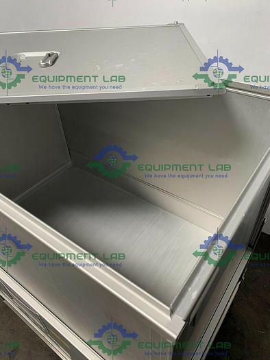 Used Palletank PLT 500 ALU 500 Liter Storage Tote