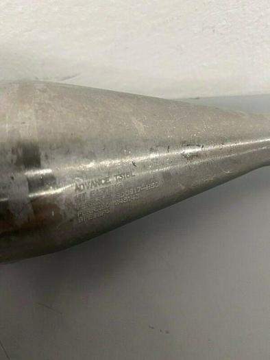 Used Stainless Steel 5" Tapered Sanitary Fitting Reducer 3/4" to 2"