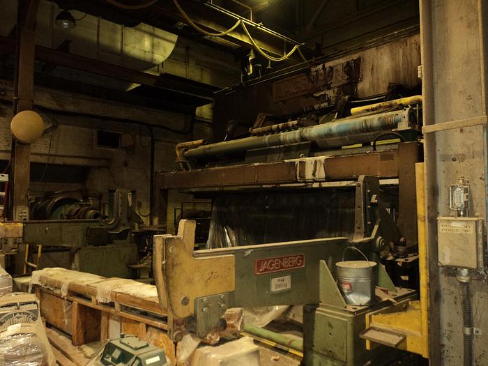 Used 157" (4.00M) JAGENBERG VARI STEP TWO DRUM SLITTER