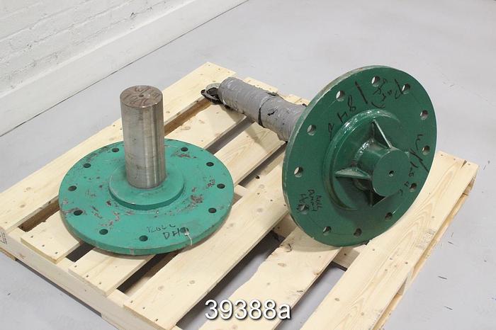 Used 20" Dummy Heads for Paper Machine Rolls #39388