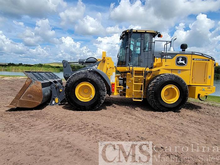 Used 2021 Jon Deere 744L Wheel Loader