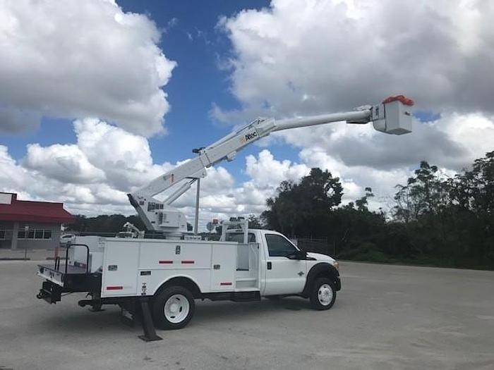 Used 2011 Ford F550 4x4 Altec L37-MH 42ft Bucket Truck - C38025