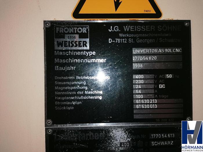 Gebraucht 1998 WEISSER Univertor AS 90L