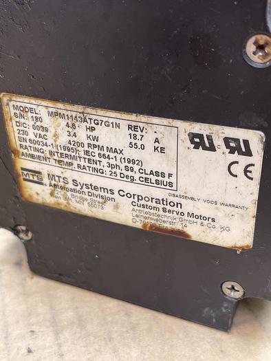Used MTS MPM1143ATG7G1N