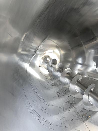 Used Mixer, Nauta, 50 CF, Stainless Steel, 8' Diameter #S744844