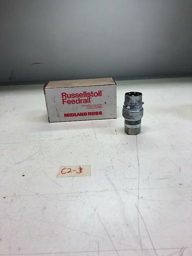 Mipco Russellstoll MRS Power Systems FlF12143C Ever Lock Plug *Fast Shipping*