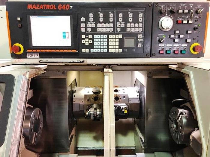 Used 2007 Mazak MULTIPLEX MP6250 Dual Opposed CNC Turning Center