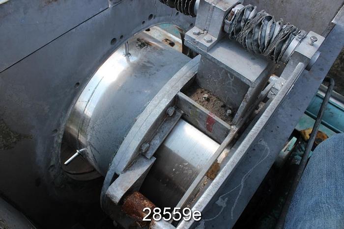 Used Andritz/Dupps 3620 Dewatering Screw Press With Falk Gear Box #28559
