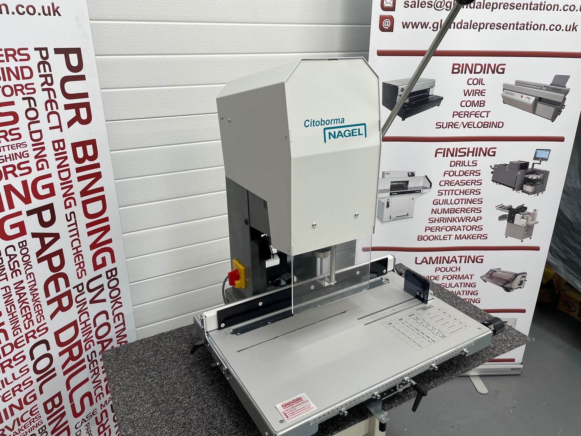 Nagel Citoborma 190 Paper Drill Glendale Presentation Solutions
