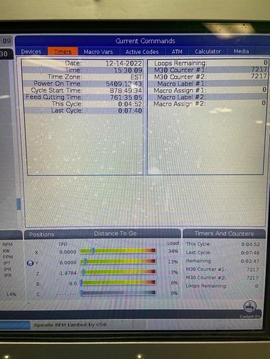 Used 2020 HAAS ST-20Y CNC Turning Center with Y-Axis and Live Tooling