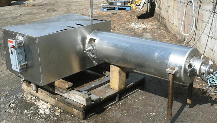 Used 6 SQ. FT. APV SCRAPED SURFACE HEAT EXCHANGER – S/S ROTOR