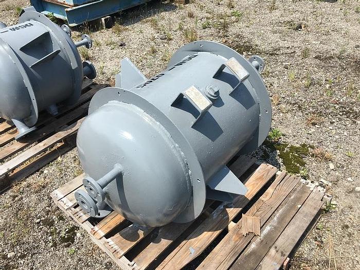 Used Unused J.F.D. Tube and Coil Products 60 gallon carbon steel tank.