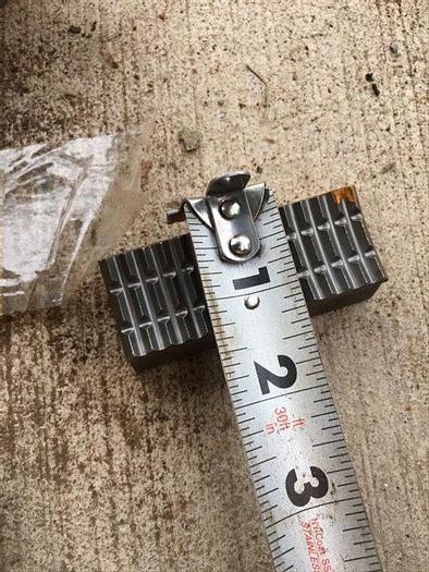 Used Lot of Die Inserts Approximately 5/8" x 1-1/4"