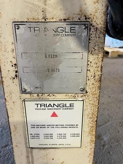 Used Triangle Vertical  Single Tube Form, Fill & Seal Bagger