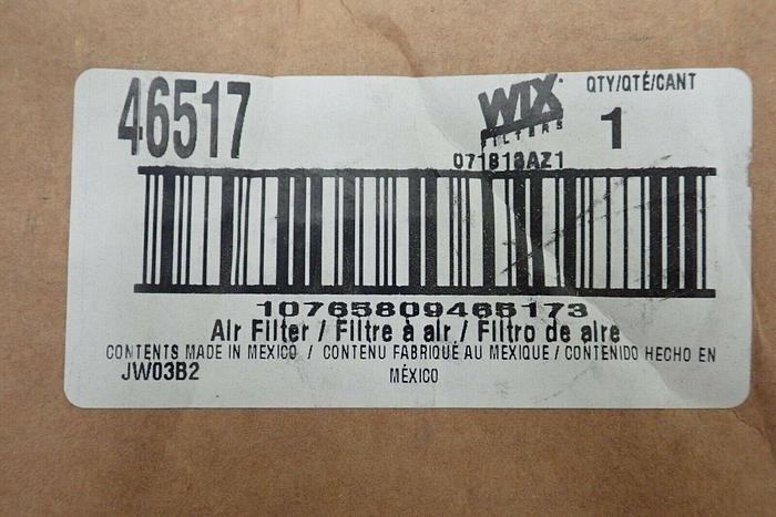 Used Wix 46517 P12-0307 Air Filter 765809465176