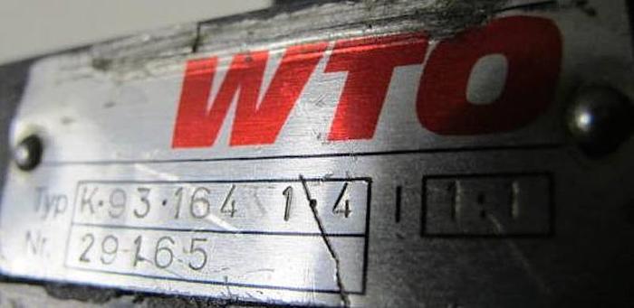 Gebraucht WTO INDEX angetr. WZ VDI 30 K93-164-1-4