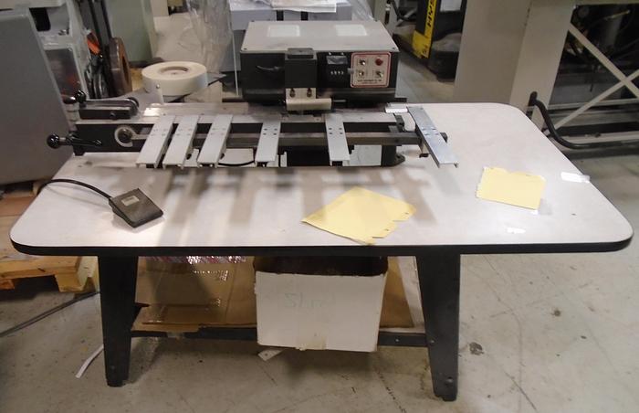 Used Scott 1800  Mylar Index Tab  Machine
