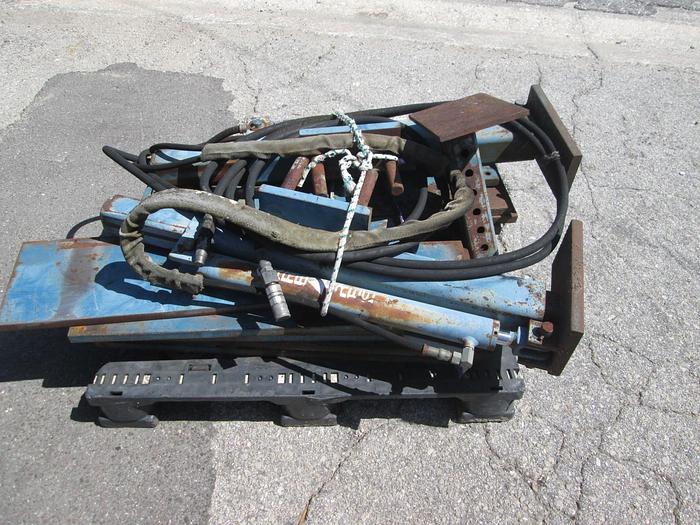 Used Care Tree Skid Steer Spade Attachment