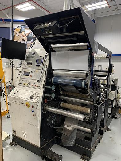 Used 20" WIDE ROTOFLEX VLI500 SLITTER REWINDER