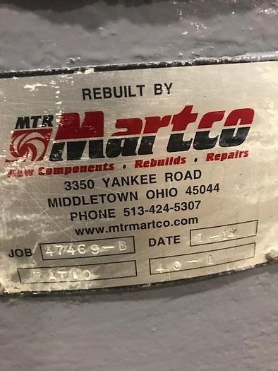 Used BLACK CLAWSON SIZE 3 HYDRAPULPER DRIVE REBUILT IN 2014