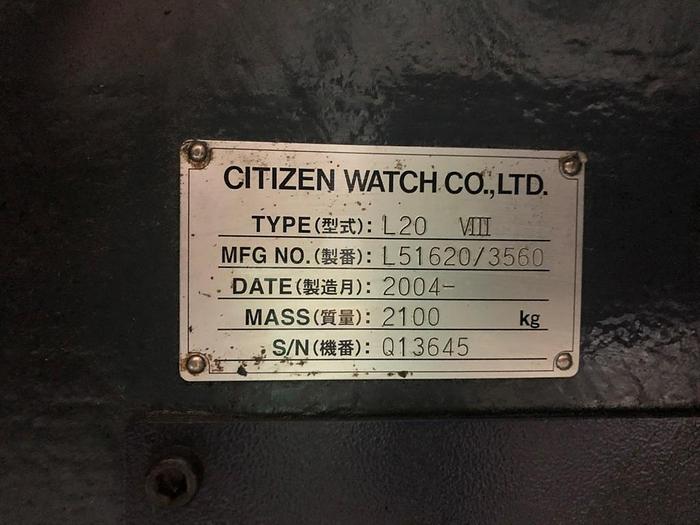 Used 2004 Citizen L20 VIII