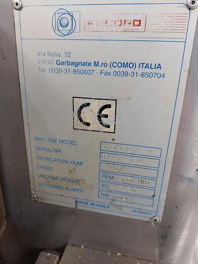 Used Flowrapper Record Scorpion