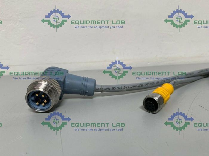 Used Micro Motion FMC Series Mass Flow Sensor w/ Transmitter & 1/2" Sanitary Fitting