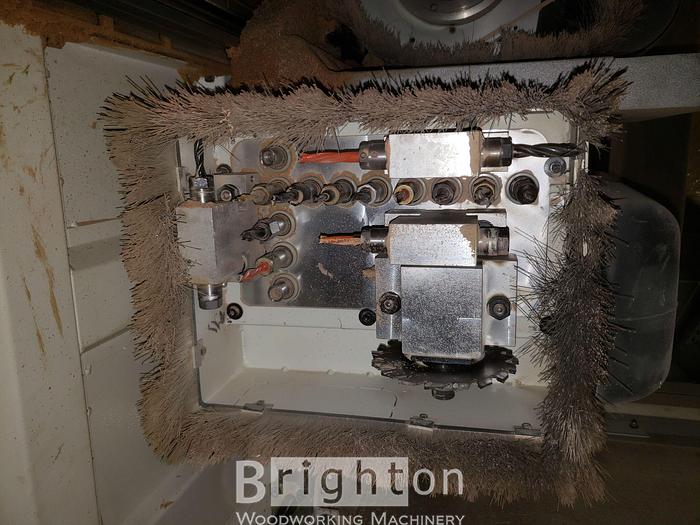 Used 2007 SCM Used CNC, Model is "Record 210 AL" 4 Axis CNC, 5' x 12' table