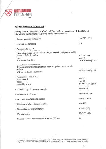 Usato Rambaudi Ramspeed